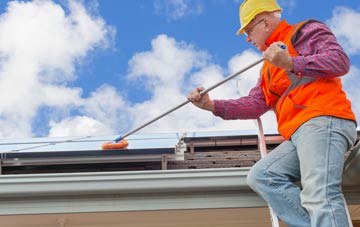 New Earswick soft wash roof cleaning